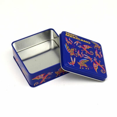 Tins with no hinge