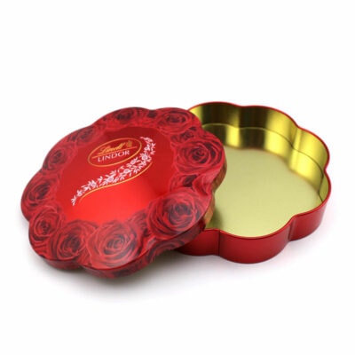 Flower Shape Can Box